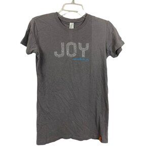 Women's Unspeakable Joy Grey T-shirt